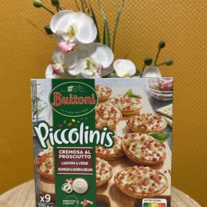 Piccolinis lardons et crème x9