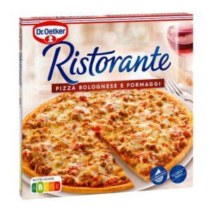 Pizza bolognaise et fromage