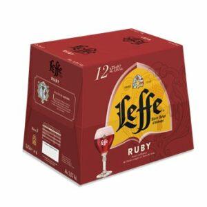 Bière Leffe Ruby 12x25Cl
