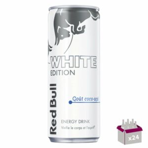 Red bull white edition gout coco acai