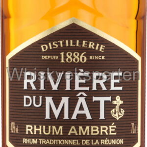 Rhum Ambré traditionnel RIVIERE DU MAT 70cL