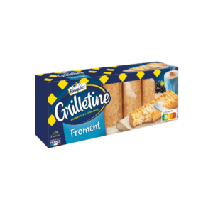 Biscottes froment GRILLETINE la boite de 242g