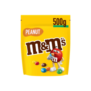 Bonbons Chocolat Cacahuètes M&MS le paquet de 500g