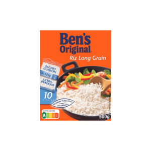 BEN’S Original Riz long grain sachets cuisson Poids ou quantité :4 x 125 g