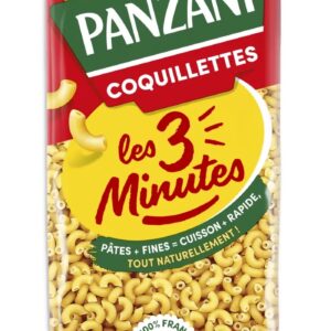 Panzani Pâtes Coquillettes – Les 3 minutes Le paquet de 500g