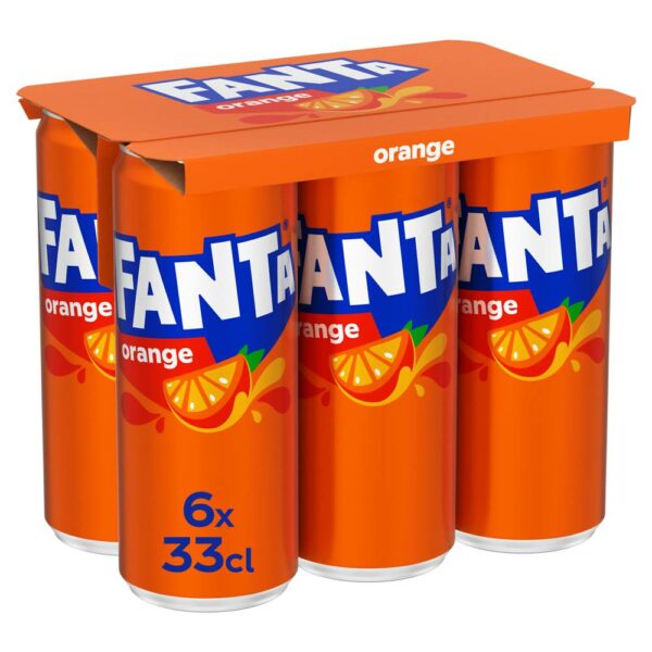 Fanta Orange 6x33cl