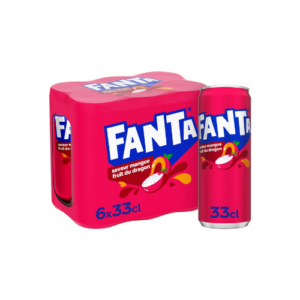 Fanta Mangue Fruit du Dragon 6x33cl