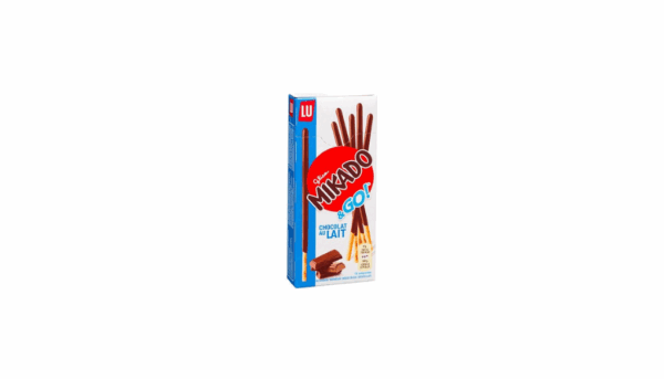 Mikado au chocolat au lait