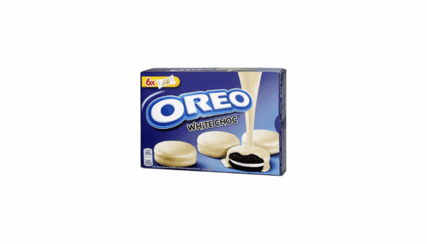 Oreo enrobed white