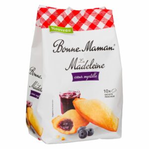 Madeleine Bonne Maman cœur myrtille
