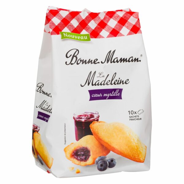 Madeleine Bonne Maman cœur myrtille