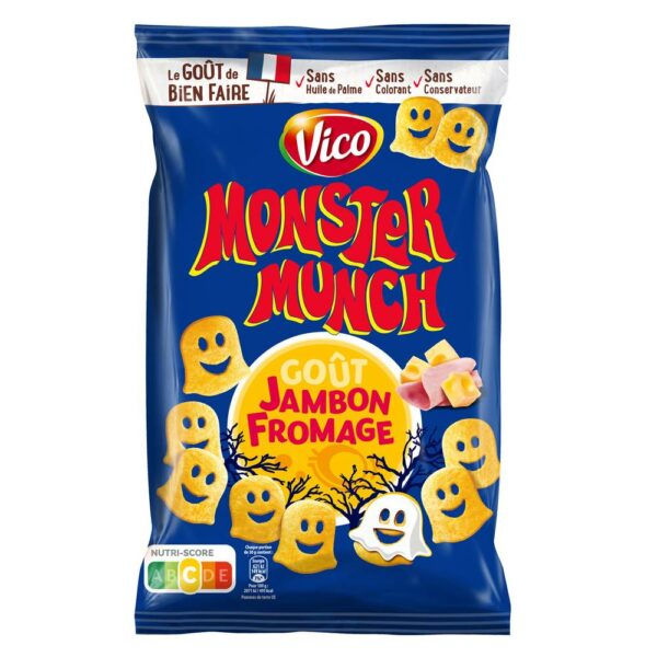 Monster Munch Jambon Fromage 85g