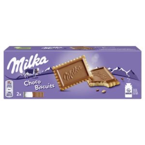 Milka Biscuits Petit Beurre Nappés au Lait & Chocolat (150g)