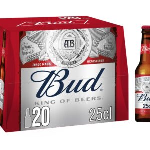 BUD – Bières Blonde 20 x 25cl