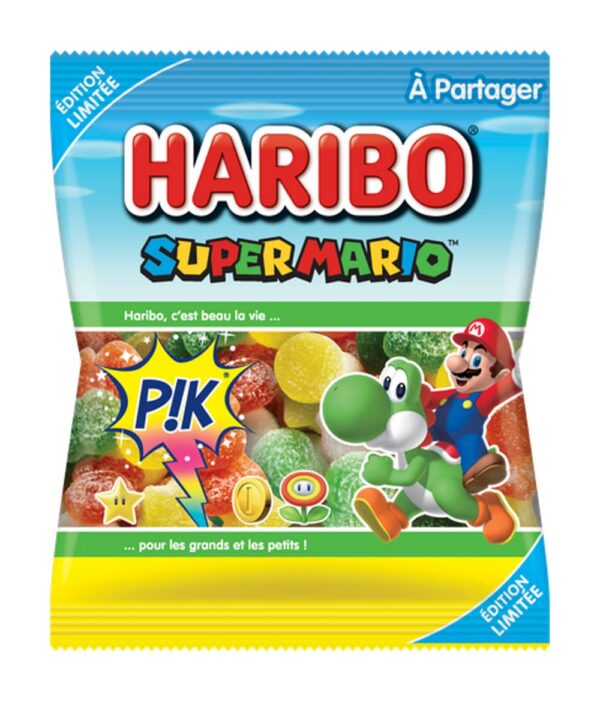 Haribo - Bonbons super mario pik (180g)