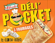 Deli Pocket 3 fromage ALFREDO 360GR