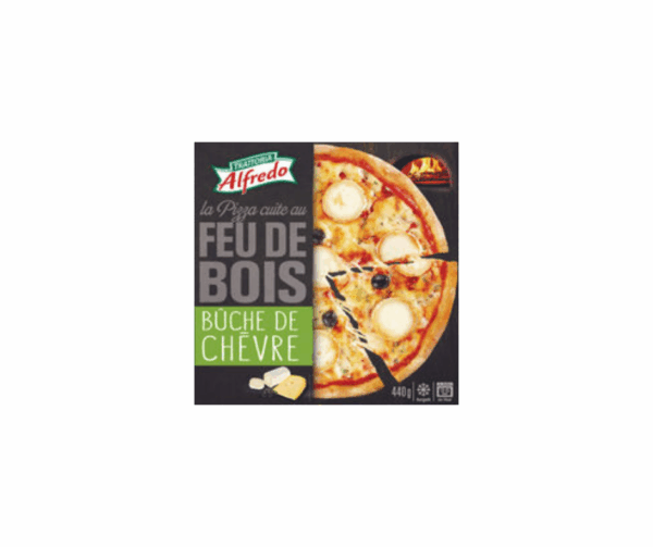 Pizza au chèvre cuite au feu de bois – trattoria Alfredo