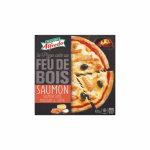 Pizza Saumon cuite au feu de bois – Trattoria Alfredo – 470 g
