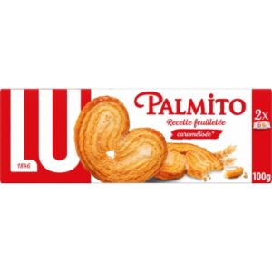 Biscuits feuilletés caramélisés Palmito LU